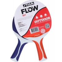 Stiga Flow Waterproof Dual Table Tennis Set. Includes  6xTable Tennis Balls